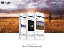 Tablet Screenshot of iskor.com